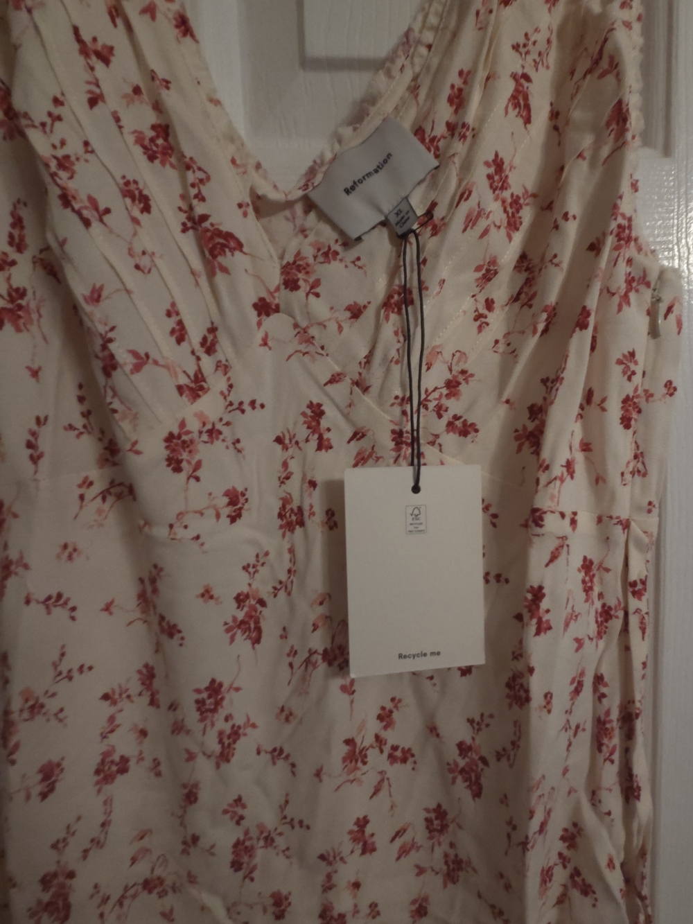 Reformation Anne-Claire DRESS SIZE XL